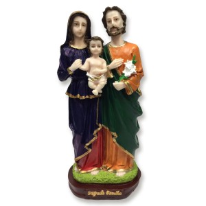 IM1740800 - Imagem Sagrada Familia Resina - 21x9