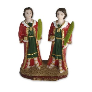 IM1720459 - Imagem São Cosme e Damião Resina - 10x7cm