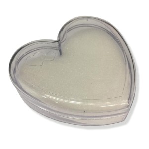 EM2170 - Caixa de Acrílico Coração - 9x9cm
