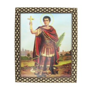 QD91419 - Quadro Santo Expedito - 23x28cm
