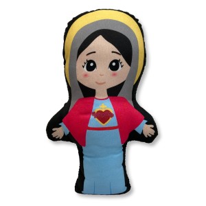 AL38215- Almofada Naninha Imaculado Coração De Maria (M) - 30x18cm