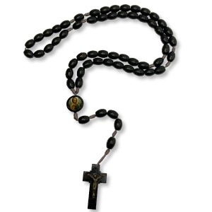 TE550121 - Terço dos Homens São José Madeira - 45cm