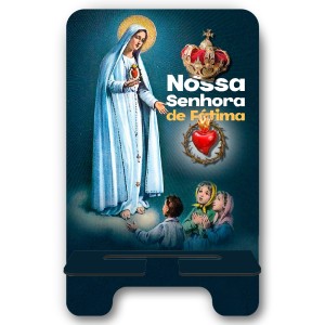 DR11113 - Porta Celular N. Sra. de Fátima MDF - 17x9,5cm