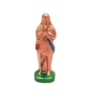 IM89418 - Imagem Santo Onofre Metal - 5x1,5cm