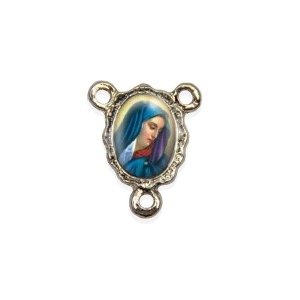 ET1671024P5 - Entremeio N. Sra. das Dores Resinado c/ 5un. - 1,9x1,5cm