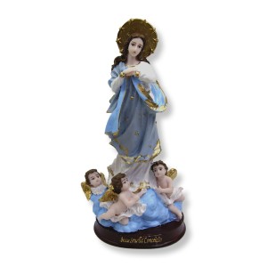 IM1740076 - Imagem N. Sra. da Conceição Resina - 21x9,5cm