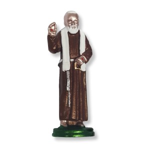 IM89420 - Imagem São Padre Pio de Pietrelcina Metal - 5x2cm