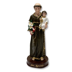 IM1730418 - Imagem Santo Antônio  Resina - 16x6cm