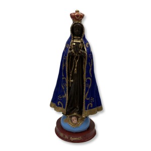 IM1740122 - Imagem N. Sra. Aparecida Resina - 21x9cm