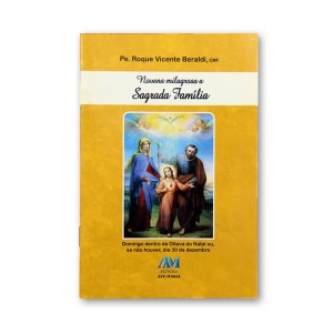 LI47470 - Novena Sagrada Família - 15x10cm