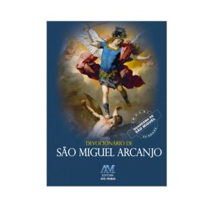 LI47532 - Devocionário e Novena de  São Miguel Arcanjo - 15x11cm