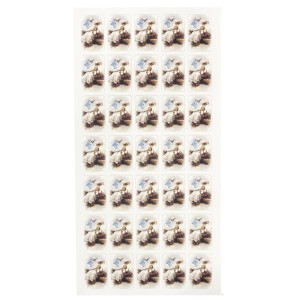 AD14100 - Adesivos Batismo (cartela c/ 35un.) - 2,5x1,8cm