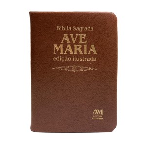 BI151060 - Bíblia Sagrada Ave Maria - 19x14cm