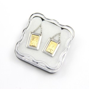 ES43030 - Escapulário N. Sra. Do Carmo Aço Inox - 61,8x1,3cm (R009)