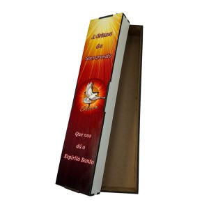 CXM34100 - Caixa Porta Vela Crisma MDF - 30X7cm
