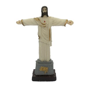IM1720475 - Imagem Cristo Redentor Resina - 8,5x6,5cm