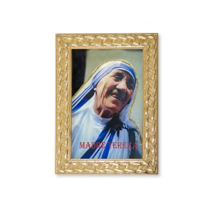 QD91007 - Quadro Madre Teresa de Calcutá - 13x18cm