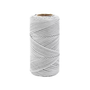 COM540508 - Fio Encerado Cinza Claro c/ 100 Metros - 1mm (9027)