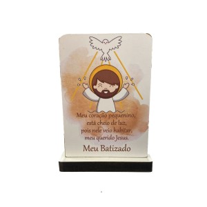 PD14003 - Pedestal Meu Batizado - 7,5x5,5cm