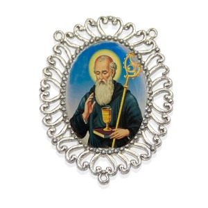 ET1682905 - Entremeio São Bento Resinado - 6x5cm