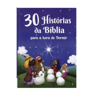 LI720800 - 30 Histórias da Bíblia para a hora de Dormir - 27x20cm