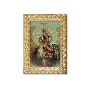 QD91025 - Quadro N. Sra. do Carmo - 13x18cm