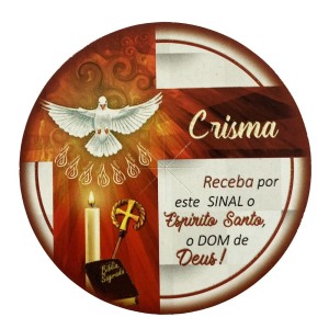 PE34100P3 - Protetor de Velas Crisma c/ 3un. - 8,5x8,5cm