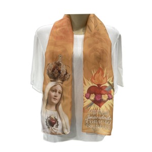 EC041001 - Echarpe N. Sra. De Fátima - 122x31cm