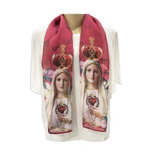 EC041002 - Echarpe N. Sra. De Fátima - 122x31cm