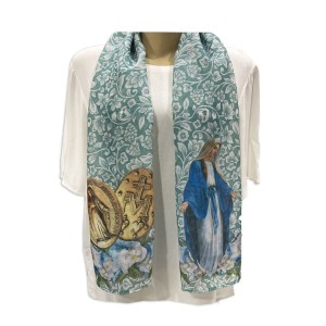 EC041003 - Echarpe N. Sra. Das Graças - 122x31cm