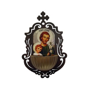 PI380100 - Pia de Água Benta São José - 15x10,5cm