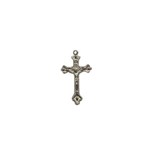 CZ861050P4 - Crucifixo Metal Níquel c/ 4un. - 4,4x2,2cm