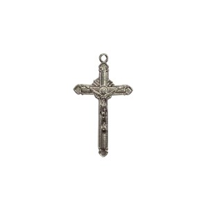 CZ861390 - Crucifixo Metal Níquel - 5,6x3,2cm