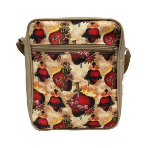 BS1930480 - Bolsa Shouder Bag Sagrado Coração - 25x20cm 