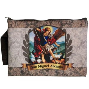 BS1990097 - Pasta Porta Bíblia São Miguel Arcanjo  - 26x19cm
