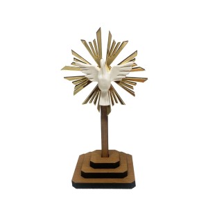 DF1980230 - Pedestal Dívino Espírito Santo - 14,5x8cm