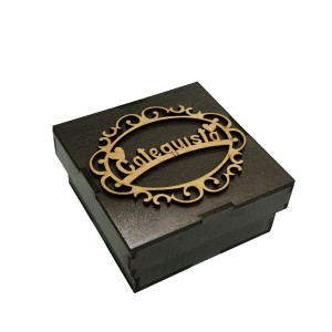 CXM170003 - Caixinha Catequista MDF Tabaco - 10x10cm