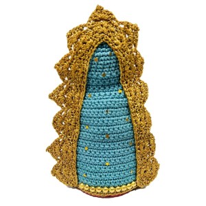 IM2030015 - Imagem de Crochê N. Sra. De Guadalupe - 20x13cm