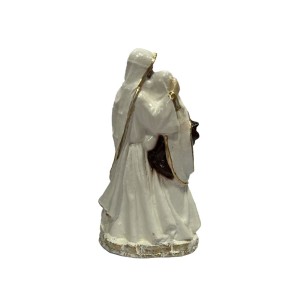 IM53300 - Imagem Sagrada Família Gesso - 15x9cm