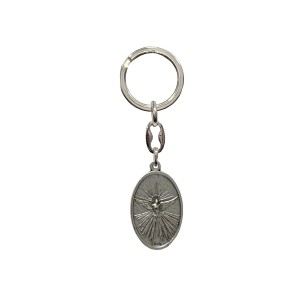 CH730290 - Chaveiro Divino Espírito Santo Italiano - 9x2,5cm 
