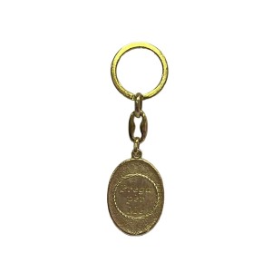 CH730895 - Chaveiro Divino Espírito Santo Italiano - 9x3cm 