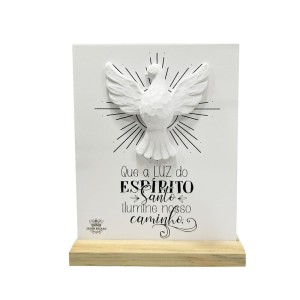 DF1980255 - Pedestal Divino Espírito Santo - 15x12cm