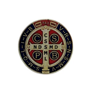 AD82420 - Adesivo Medalha de São Bento - 4,5X4,5cm