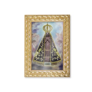 QD91001 - Quadro N. Sra. Aparecida – 13x18cm