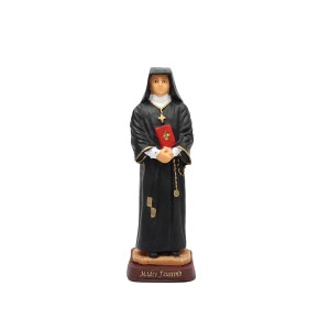 IM1740041 - Imagem Santa Faustina Resina - 19,5x6,5cm