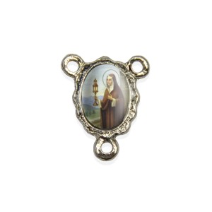 ET1671018P5 - Entremeio Santa Clara Resinado c/ 5un. - 1,9x1,5cm