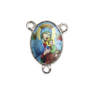 ET1680013P2 - Entremeio N. Sra. do Perpétuo Socorro Resinado c/ 2un. - 2,5x2cm