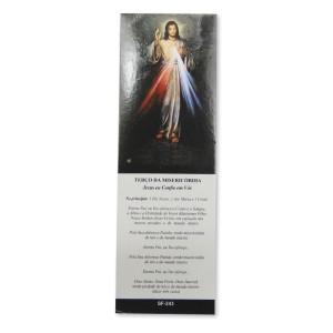 MP67212P50 - Marcador de Página Terço da Misericórdia c/ 50un. - 15x5cm