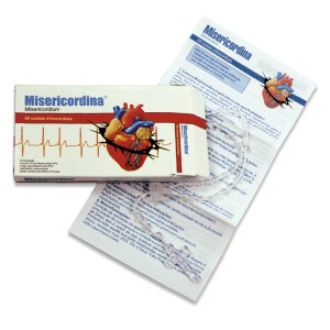 TE950950 - Caixa de Remédio Misericordina com Terço Plástico - 27cm