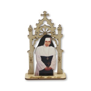 CP81401 - Capela Santa Dulce dos Probres (Irmã Dulce) MDF - 12,5x7,5cm
